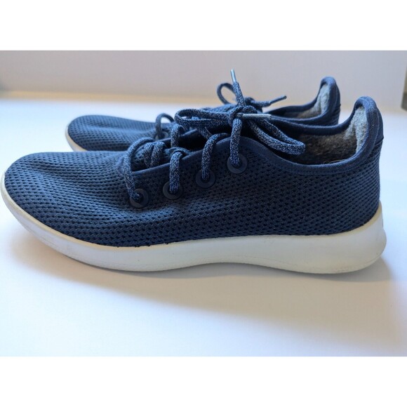Allbirds TR Tree Runners Navy Blue Hazy Indigo US 10 Men Everyday Walking Shoes - Picture 4 of 8